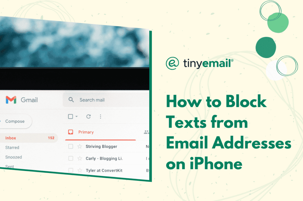 How to Block Texts from Email Addresses on iPhone