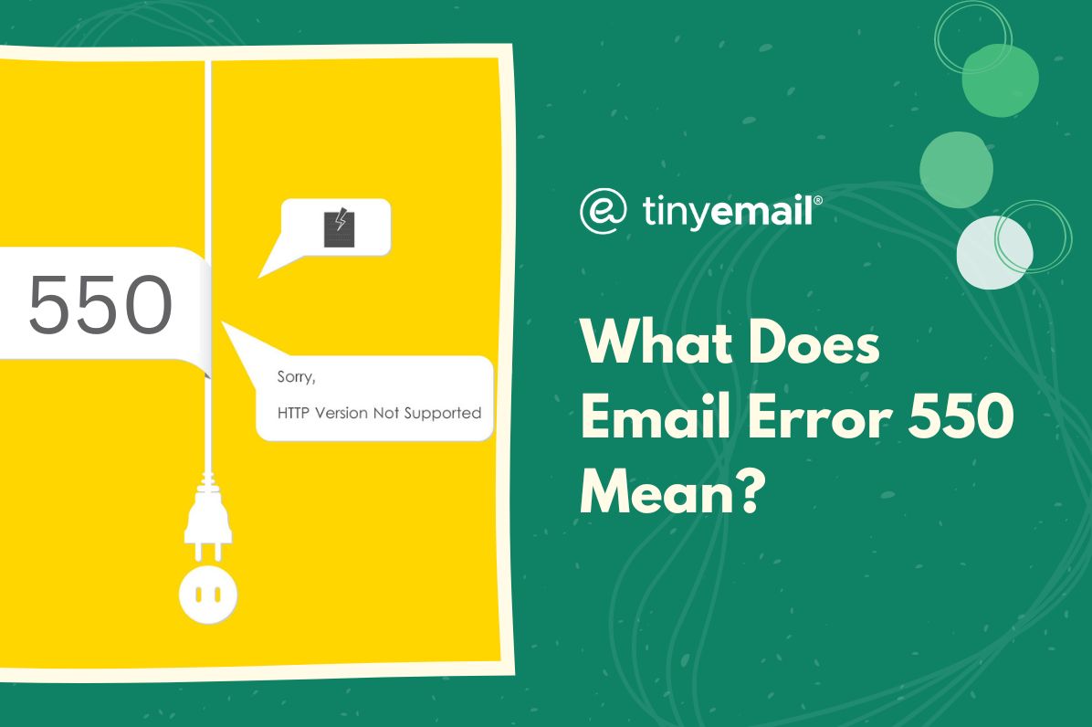 What Does Email Error 550 Mean?