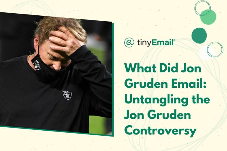 What Did Jon Gruden Email Untangling the Jon Gruden Controversy